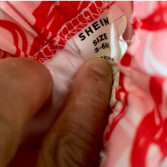 3-6 M Baby Girl V-Day Pants - Picture 2 of 5